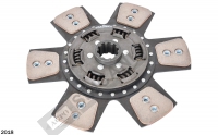 Clutch Plate 6 Pads With Spring 14''X 10 Spl