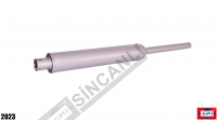 Silencer Vertical İn Paint Grey (Straight) 
