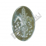 Wheatsheaf Badge (Chrome Steel)