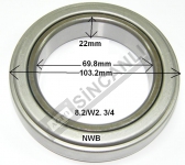 DEBRİYAJ RULMANI ÇELİK GÖBEK