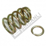 VİTES KOL YAYI KONİK VE HALKA (SARI KAPLAMALI)