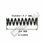 VİTES SUSTA YAYI (36.0MM BOY)