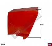 ARKA ÇAMURLUK SAĞ (KİREMİT 1.KALİTE) h=820mm ERM.