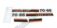 Decal Set Fiat 70-66