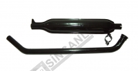 Silencer Assembly Horizontal (Enamel)