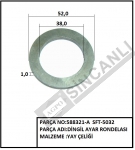 ÖN DİNGİL AYAR RONDELİ ÇELİK1 MM