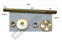 ÖN AĞIRLIK ALTILI BAĞ.AĞIRLIK ÇUBUK+PUL+SOMUN 6'LI KO.