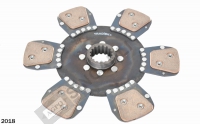 Clutch Plate 6 Pad W/O Sprung Center 40x45 Z=16