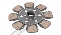 Clutch Plate 8 Pad W/O Spring