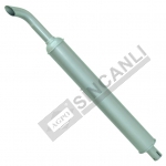 EGZOZ SUSTURUCU EĞRİ UÇLU BOYALI ALTTAN