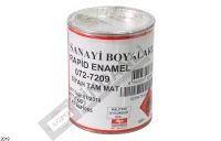 GÖVDE BOYASI MAT SİYAH 1 LİTRE