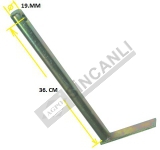 Drawbar Pin Long 36x19 Mm 360 Mm