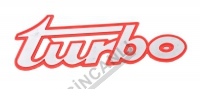 Emblem Plastic Turbo