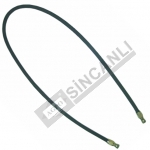 HİD.DAMPER HORTUMU 180CM (ANAHTAR BAŞLI) 9/16