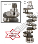 Crank Shaft (L/Seal Type) W/O Bearing (Forging)