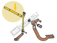 Shaft- Clutch Pedal (Ergonomic Pedals)