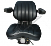 Seat W/Tilt Adj. W/O Arm Rest In Black