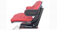 Seat W/Tilt Adj.W/Arm Rest Red