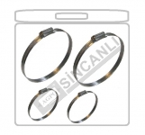 Clamp- 4x4 Front Axle Tube 4. Piecesset