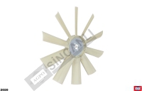 VANTİLATÖR KANADI TERS 10 KANAT 4 DELİKLİ 650 MM