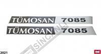 YAN YAZI TAKIM SAĞ-SOL 7085