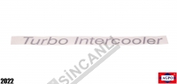 YAN YAZI, TURBO INTERCOOLER