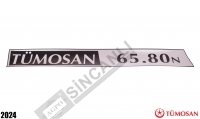 YAN YAZI ETİKETİ 65-80 N SOL