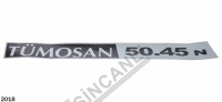 ETİKET TÜMOSAN 50-45 N SOL