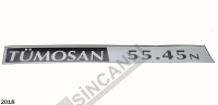 ETİKET TÜMOSAN 55-45 N SOL