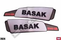 KAPORTA ETİKETİ YAZI SAĞ-SOL TAKIM 2060 BB