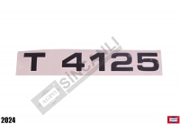 Decal T 4125