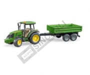 JOHN DEERE 5115M TRAKTÖR & RÖMORK