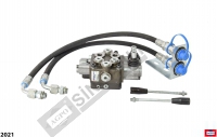 Hyd.Link Spool Valve 2.Lever Assy.W/Hose Set.