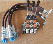 Hyd.Link Spool Valve Assy. 3.Lever