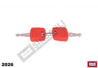 KONTAK ANAHTARI TEK- KIRMIZI