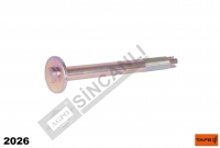 HİDROLİK KALIN YAY MİLİ SİYAH ALTI KÖŞE BAŞLI