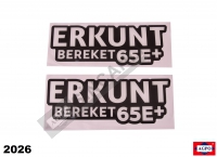 KAPORTA YAZI ETİKETİ TAKIM R-L BEREKET 65e PLUS DAMLA