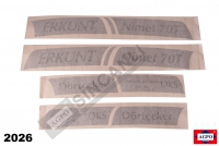 NİMET 70T DÖRTÇEKER+OKS YAZI TK