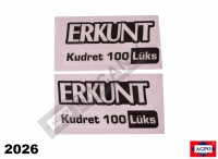 KUDRET 100 LÜKS DAMLA YAZI TAKIM  SAĞ-SOL
