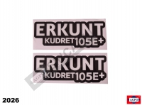 KUDRET 105E PLUS DAMLA YAZI TAKIM  SAĞ-SOL