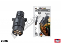 RÖMORK FİŞİ ERKEK  7'Lİ N TİPİ WOLFRAM 12V