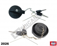 Fuel Tank Cap W/Key & Chain (Oem)