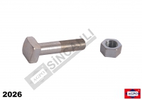 Rear Wheel Bolt Square Head W/Nut