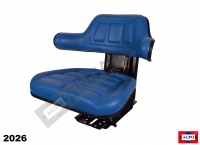 Seat W/Fwd & B.Adj.W/Arm Rest In Blue