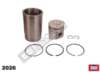 Piston And Liner Set 106,5 Mm - 35 Pin